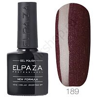 Гель-лак Elpaza 189 Перламутровое Бордо Classic Collection 10 мл