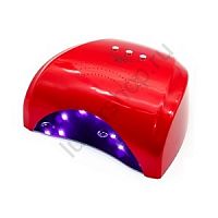 Комбинированная светодиодная UV+LED лампа Powerful 36 W red с сенсором