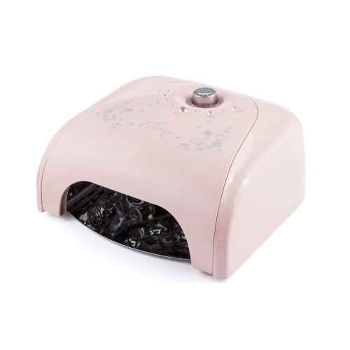 Светодиодная LED лампа Florix K1 36 W pink с сенсором для сушки покрытий на ногтях
