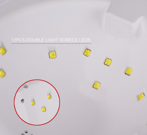 Светодиодная лампа SUN 4SE UV+LED 24 Вт (красная) фото 5