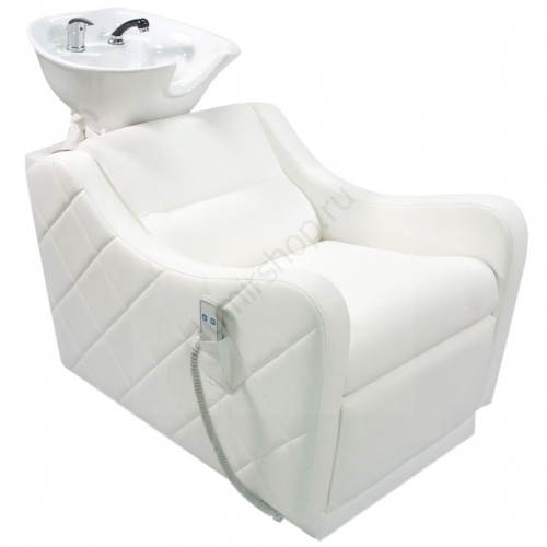 Парикмахерская мойка Rombo white фото 2