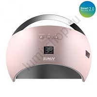 Комбинированная светодиодная UV+LED лампа SUN 6 48 W Smart 2.0 rose с дисплеем и сенсором