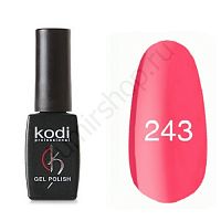 Гель-лак Kodi Professional Gel Polish № 243 (малиново-коралловый) 8 мл.