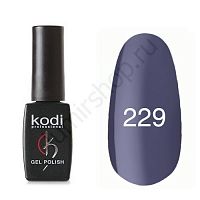 Гель-лак Kodi Professional Gel Polish № 229 (грязно-фиолетовый) 8 мл.