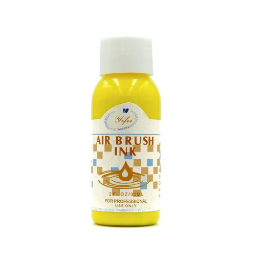 Краска для аэрографа Air Brush Ink (желтая)