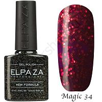 Гель-лак Elpaza 034 Блеск Карнавала Magic Stars 10 мл