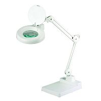 Лампа-лупа светодиодная на подставке 8066HLED-2BHC 3D