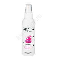 Лосьон 2 в 1 для замедления роста и против вросших волос Aravia Professional