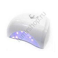 Комбинированная светодиодная UV+LED лампа Powerful 36 W white с сенсором