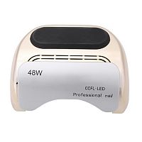 Гибридная лампа Professional Nail 48 W CCFL+LED champagne с сенсором