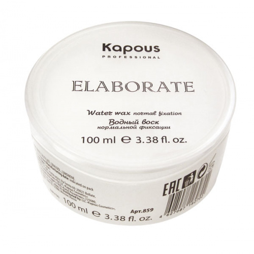 Водный воск для волос Kapous Elaborate нормальной фиксации 100 мл.