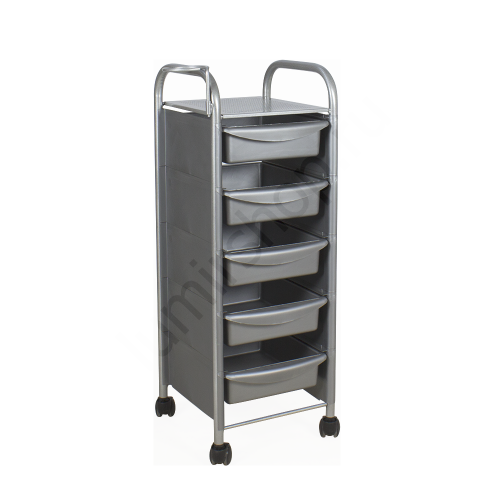 Парикмахерская тележка М-02 (серый)
