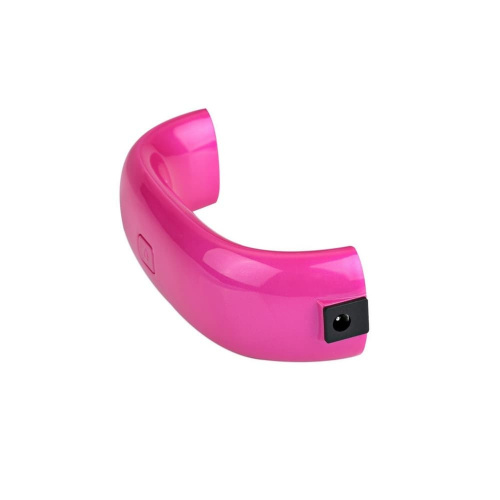 Светодиодная LED лампа Diamond 9 W hot pink для сушки покрытий на ногтях фото 2