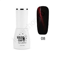 Гель-лак 08 Magic Coat Cat Eye 10 мл