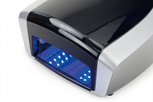 Гибридная лампа Mokko 66 W UV+LED black с дисплеем и сенсором фото 4
