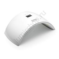 Комбинированная светодиодная UV+LED лампа SUN 9S 24 W white с дисплеем и сенсором