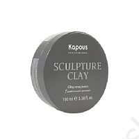 Глина для укладки волос Kapous Sculpture Clay нормальной фиксации 100 мл.