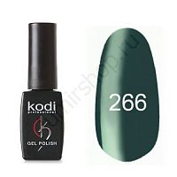 Гель-лак Kodi Professional Gel Polish № 266 (зелено-синий) 8 мл.