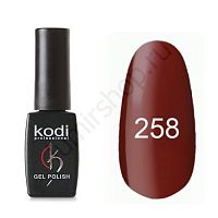 Гель-лак Kodi Professional Gel Polish № 258 (красный шоколад) 8 мл.