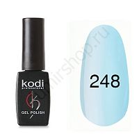 Гель-лак Kodi Professional Gel Polish № 248 (нежно-голубой) 8 мл.
