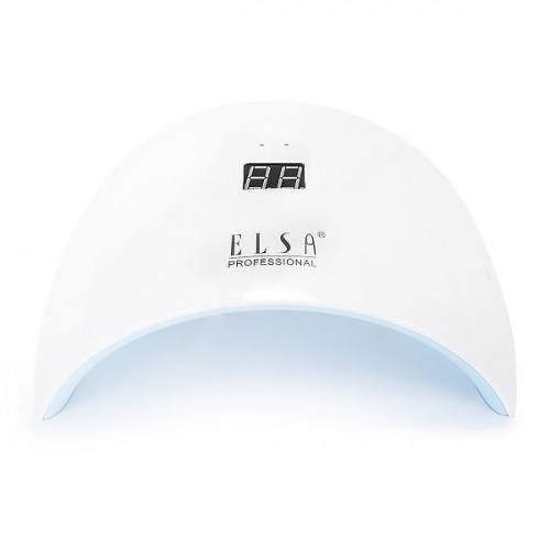 Комбинированная светодиодная UV+LED лампа Elsa 24 W white с дисплеем и сенсором