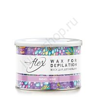 Теплый воск White Line Flex в банке "Вино" 400 мл.
