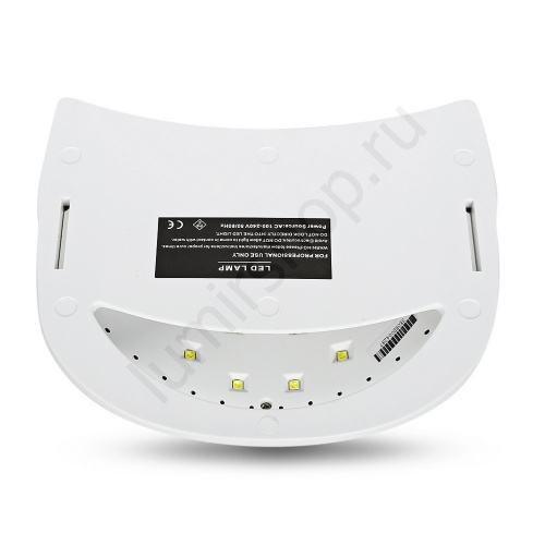 Комбинированная светодиодная UV+LED лампа SUN Pro 48 W white с дисплеем и сенсором фото 3
