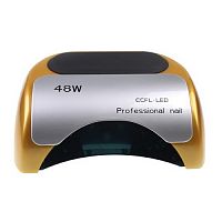 Гибридная лампа Professional Nail 48 W CCFL+LED golden с сенсором