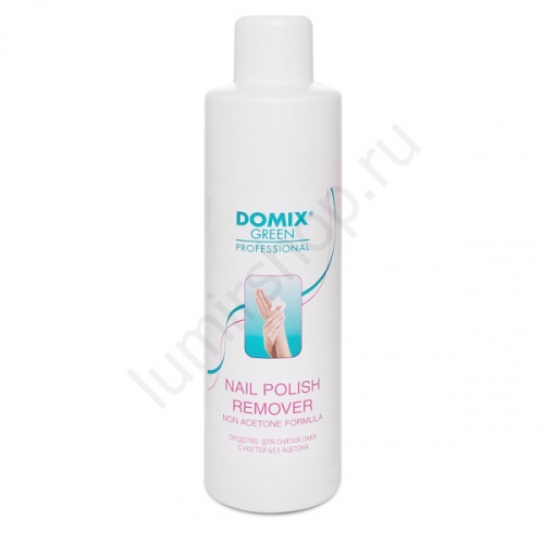 Средство для снятия лака с ногтей без ацетона Domix "DGP" NAIL POLISH REMOVER NON ACETON FORMULA , 500 мл