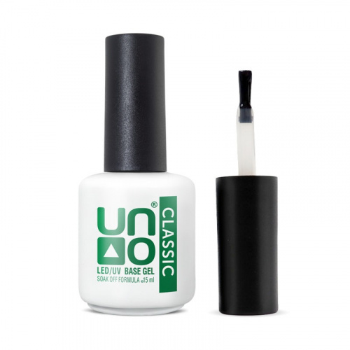 Базовое покрытие Uno Base Gel Classic 15 мл. фото 2