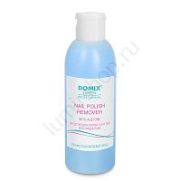 Средство для снятия всех видов лака с ацетоном Domix "DGP" NAIL POLISH REMOVER WITH ACETON, 200 мл