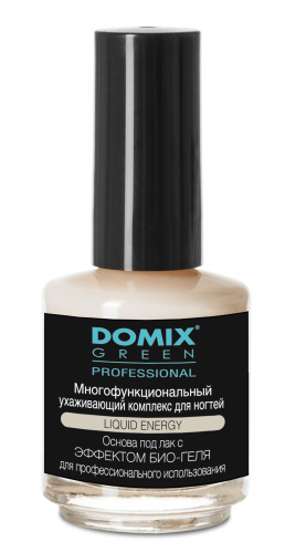 Многофункциональный ухаживающий комплекс для ногтей Domix DGP 17 мл