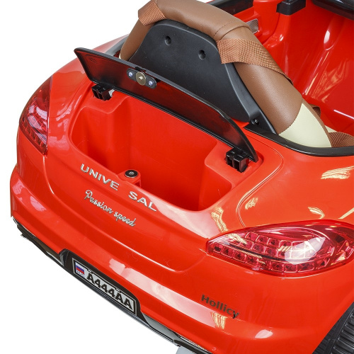 Детское парикмахерское кресло Машинка Porsche (красная) фото 9