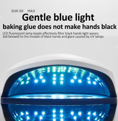 Светодиодная лампа SUN X8 Max UV+LED 150 Вт (белая) фото 4