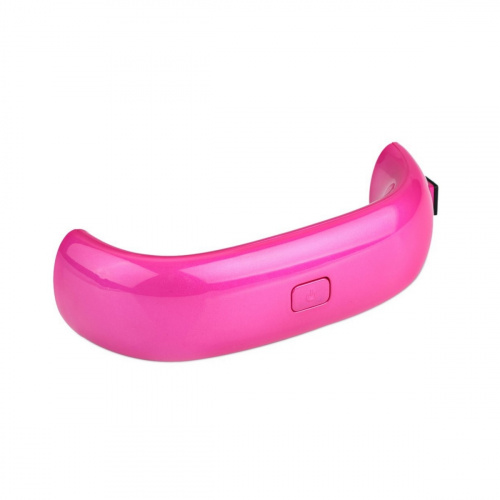 Светодиодная LED лампа Diamond 9 W hot pink для сушки покрытий на ногтях фото 3