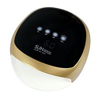Светодиодная лампа SUN 4S Plus UV+LED 52 Вт (черно-золотая)