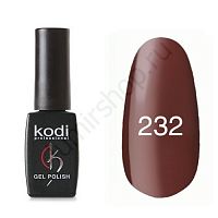 Гель-лак Kodi Professional Gel Polish № 232 (шоколадно-розовый) 8 мл.