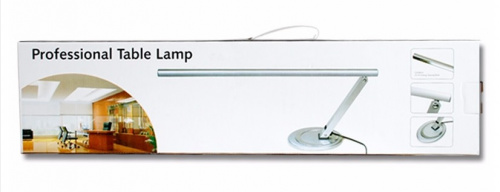 Маникюрная люминесцентная лампа Table Lamp T5 tulb 14 W silver фото 6