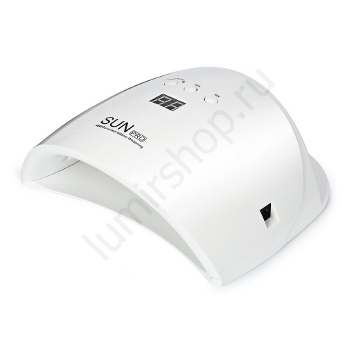 Комбинированная светодиодная UV+LED лампа SUN Pro 48 W white с дисплеем и сенсором