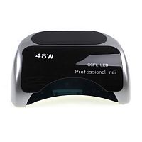 Гибридная лампа Professional Nail 48 W CCFL+LED silver с сенсором