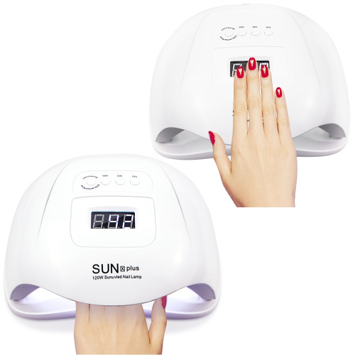 Светодиодная лампа SUN X Plus UV+LED 120 Вт (белая) фото 5