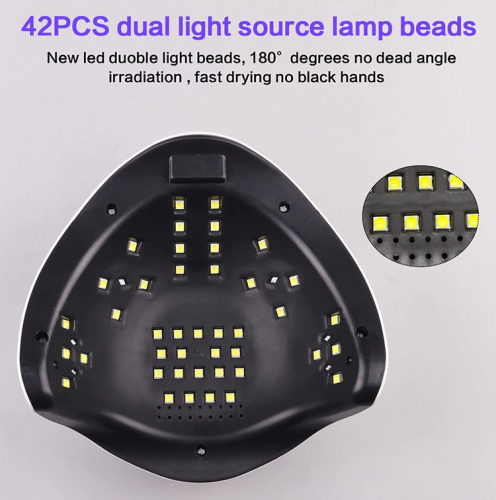 Светодиодная лампа SUN 5XT Plus UV+LED 168 Вт (белая) фото 4