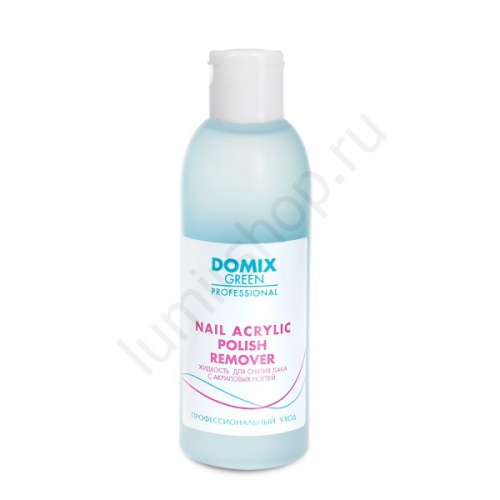Жидкость для снятия лака с акриловых ногтей Domix "DGP" NAIL ACRYLIC POLISH REMOVER , 200 мл