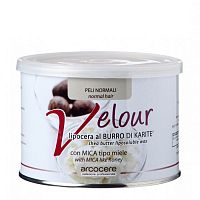 Воск в банке Arcocere Velour Shea Butter масло ши 400 мл.