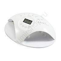 Комбинированная светодиодная UV+LED лампа SUN 669 72 W white с дисплеем, сенсором и вентилятором