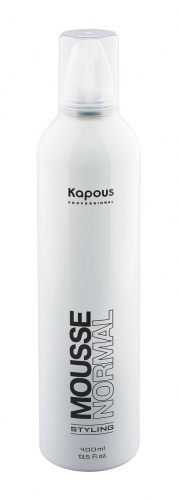 Мусс для волос Kapous Mousse Normal нормальной фиксации 400 мл.