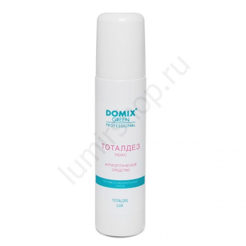 Антисептическое средство, спрей для обработки рук и ступней ног  Domix "DGP" TOTAL DISINFECTANT LUX "Тоталдез ЛЮКС", 150 мл