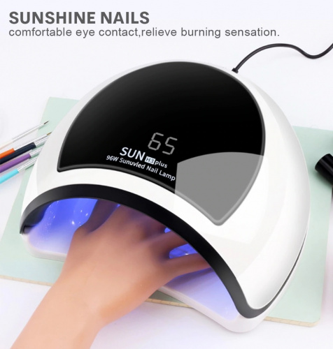 Светодиодная лампа SUN H3 Plus UV+LED 96 Вт (белая) фото 4