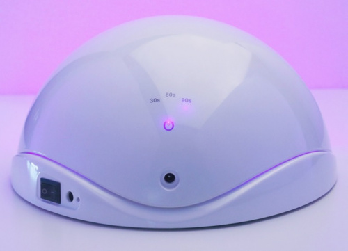 Светодиодная LED лампа Professional Nail 32 W white с сенсором и вентилятором фото 5