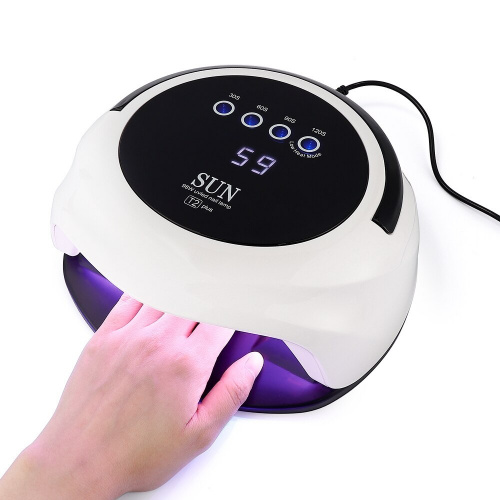 Светодиодная лампа SUN T2 Plus UV+LED 98 Вт (белая) фото 7